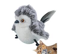 Interactive Cat Toy Bird - Cat Toy Bird Flutter Electric Interactive Cat Toy Bird Movable with Catnip, Intelligence Cat Toy for Cats, Kittens, Hun