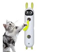 Interactive Cat Toy - Cat Light Pen | Electric Çat Toys With Caterpillar Design | Whack-A-Mole CatsToy Automatically Fluffs Up Its Tail, Smart Active Cats Toys With A Worm Design | Usb Rechargeable