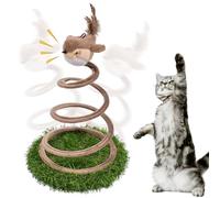Interactive Cat Toy, Cat Toy Self-Employment, Cat Toy Bird, Cat Rotating Teaser, Interactive Cat Toy, Cat Swirl Intelligence Toy Cat Fishing