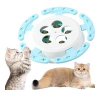 Interactive Cat Toy Catnip - Whack Mole Cat Toy - Catnip Kitten Brain Stimulation & Enrichment Ultra Fun Smart Teaser For Indoor Kitten
