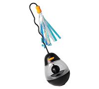 Interactive Cat Toy, Cute Safe Cartoon Duck Shaped Cat Teaser Ball Funny for Home for Kitten (Black)