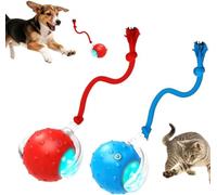 Interactive Cat Toy, Durable Kitten Teaser Wand With Feather, Food-Grade Material Withstands Bites And Scratches, Flexible Play For Indoor Cats, Fast Slow Modes, Portable For Various Venues