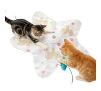 Interactive Cat Toy - Intelligent Motion Sensor 3 Modes | Addictive Play for Indoor Cats, Medium Young Cats, Yards, Porches, Gardens, Lawns, Indoor and Outdoor