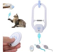 Interactive Cat Toy - Intelligent Remote Mouse Game, Automatic Teaser Game in the Shape of Mice | Enrichment Toy with Adjustable Modes for Stimulation of Exercises Pe
