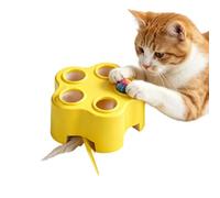 Interactive Cat Toy Interactive 5-Hole Activity Game with | Active cat toy for playtime after eating, and daily in the home, living room and