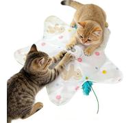 Interactive Cat Toy,Interactive Smart Motion Sensor 3 Modes - Hunting Toy for Indoor Cats,for Kitten Indoor Gardens Lawn Outdoor Yards Porches