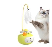 Interactive Cat Toy, Kitten Wobble Puzzle, 10.63x4.33x4.33 inches quill Teasing Ball Sturdy Material, Cat Play Toy Fun Movement, Pet Entertainment Engaging Design, Activity Accessory for Home Indoor