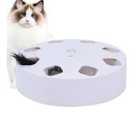 Interactive Cat Toy - Motion-Activated 7-Holes Pet Supplies | Rechargeable Automatic Indoor Cat Toys - for Daily Entertainment Play Stimulation Indoor Outdoor Floor Bedroom Home Balcony Yard