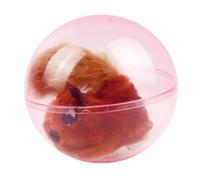 Interactive Cat Toy Movable Electric Squirrel Realistic Plush Rolling Ball