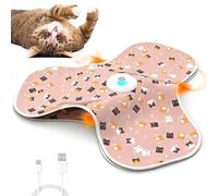 Interactive Cat Toy,Pet Exercise Game with Moving Concealed Teasers,Rechargeable Cat Enrichment Toys | for Apartment Corner Alone Time Play Area Home Living Room Kitchen