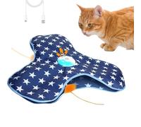 Interactive Cat Toy | Quiet Concealed Teasers Game | Cat Enrichment Toys,for Home Living Room Bedroom Entryway Apartment Corner Play Area Relaxation Zone