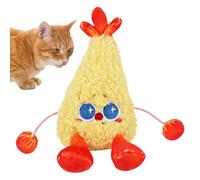Interactive Cat Toy - Rechargeable Smart Swinging - Stimulating Cat Toys - for Kitten Indoor Play Boredom Exercise Entertainment Squeaky