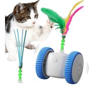 Interactive Cat Toy Smart Motion-Activated Cat Game with Feathers