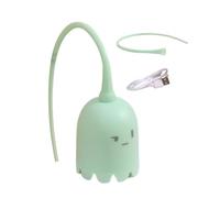 Interactive Cat Toy - Teaser Wand, Silicone Tail Swing, Exercise Play Accessory | Automatic Cat Toy for Indoor Kittens Chubby Pets Mimicking Animals Training Fun Entertainment Bored Cats