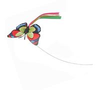 Interactive Cat Toy with 3 Flashing Butterflies for and Playing, Durable Steel Wire Material (#1)