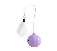 Interactive Cat Toys - ABS PP Electronic Components Feathers | 2 Play Modes Automatic Self Balancing, Instinct Stimulation Exercise Training, For Indoor Play Boredom Relief Kitten Energy Release