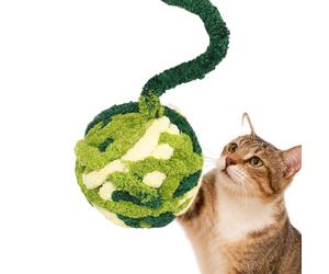 Interactive Cat Toys - Artisan Kitten Toy | Feline Entertainment Module, Yarn Activity Ornate with Bell with Fun for Kittens at Cop