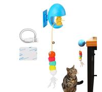Interactive Cat Toys - Bite Resistant Pet Companion for Bedroom, Study Room Fun with Durable Play Design, Indoor Cats Toy for Cabinet Wall Door Frame Small to Large Breeds, 3.54 Inch