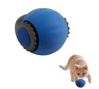 Interactive Cat Toys, Chewie Viral Rolling Ball, Smart Automatic Rolling Pet Ball, 360° Automatic Rolling Ball Chewie, Rechargeable Irregular Moving Toys, Chewie Ball for Cats Dogs (A, Blue)