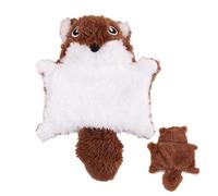 Interactive Cat Toys - Cute Pet Toy with Chewing Teeth, Plush Cat Kicking Toys | Creative Cat Toy with Kitten Sound and Flying Squirrel, All