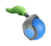 Interactive Cat Toys for Domestic Cats - Cat Toys for Cats and Dogs, Smart Rolling Cat Toys with Tail Hunting Ball | Two Speed Settings, Chat Automatically