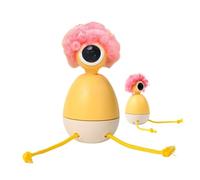 Interactive Cat Toys,Smart Big Eye Cartoon Cat Kicking Toy | Rechargeable Kitten Balance Doll, 360 Degree Rotating Indoor Kitten Doll For All Kinds Of Cats