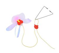 Interactive Cat Toys - Toy Bite Rope - Cat Toy For Indoor - Interactive Motion Activate Butterfly Cat Toy, Flutter Cat Wand Toy With 360 Degree Rotation & Sensor Mode, Cat Fun Playing Toys