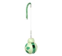Interactive Cat Treat Dispenser,Leaking Food Wobble Game | with Ball and Teaser Rope Interactive Cat Feeder Toy,for Kitten Mental Enrichment Chewing Foraging Behavior Crate Outdoor Indoor