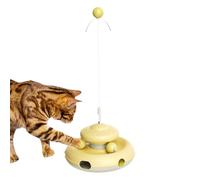 Interactive Cat Wand Toys,Colorful Kitten Exercise Toys - Portable Animal Enrichment Ball, Funny Pet Supplies for Home, Travel