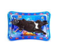 Interactive Cat Water Mat, Aquatic Play, Thickened Sensory Toy with Sturdy Build, Leak-Proof Marine Design, Cool Comfort Pad with Modern Style, Engagement Tool for Small Animals