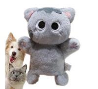 Interactive Cat Wrestling Glove Toy - Plush Kitten Shape, Bite Kick Training for House Cats, Soft PP Cotton, Funny Exercise Kittens and Adults | Pet Play Stimulation System, Yes