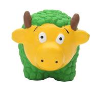 Interactive Chew Toys With Squeaker - Little Lamb Dog Toy | Tiny Lamb Dogtoy | Rubber Squeaky DogToy, Creative Small Dogs Teething Toys, Dogs Teeth Cleaning Toy For Training Teeth