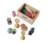 Interactive Children Pretend Play Kitchen Cutting Toy with Realistic Food Vegetable for Fine Motor Skill Development Pretend Play Cutting Toy for Toddler