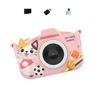 Interactive Childrens Camera 32G Memory Transfer Double Lens Video Learning Games Silicone Protective Case Design Kids Camera