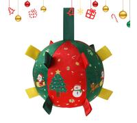 Interactive Christmas Ball for Dogs - Strong Chew Ball Dog Training Game | for Bringing Back Chewing, Activities Home, Garden, Park, Heavy Duty Dog Accessories, Law