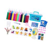 Interactive Craft Set for Children Interactive Play Toy Magicking Color Change on Water Role Play Accessories Handmade Magicking Fairys Waters Gels Set