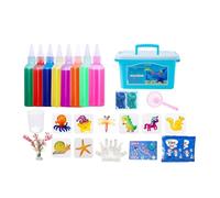 Interactive Craft Set for Children Interactive Play Toy Magicking Color Change on Water Role Play Accessories Handmade Magicking Fairys Waters Gels Set