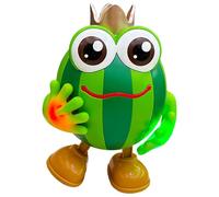 Interactive Dancing Toy, Fruit Robot Design, Light Sound Effects, Preschool Kids Play, Birthday Party Fun, Boys Girls Home School Music Movement Learning Entertainment Toy Gift