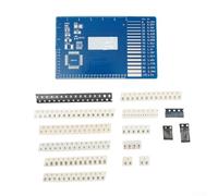 Interactive DIY Electronics Project For SMD PCB Mounting Practice Kit with Rotating LEDs and 126 Components for Skill Building