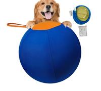 Interactive Dog Ball - 45 x 45 x 45 cm Large Inflatable Hat Toy, PVC Play Ball, Exciting Exercise Activity | Indoor Outdoor Home Travel Birthday Gift Physical Mental Stimulation
