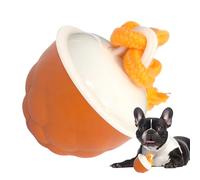 Interactive Dog Ball - Active Rolling Ball for Dogs,Motion Activated Automatic Pet Supplies with Light Sound for Small Medium Large Breed Aggressive Chewers Enrichment