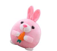 Interactive Dog Ball - Automatic Rolling Ball For Dogs | Interactive Rolling Dog Ball | Washable Interactive Dog Toy Ball | Umping Bunny Plush Toy | Pet Bouncing Balls Cartoon Rabbit Sound Electronic