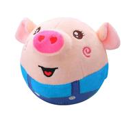 Interactive Dog Ball - Automatic Rolling Ball For Dogs | Interactive Rolling Dog Ball | Washable Interactive Dog Toy Ball | Umping Bunny Plush Toy | Pet Bouncing Balls Cartoon Rabbit Sound Electronic