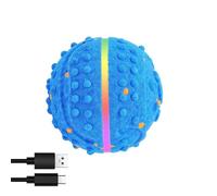 Interactive Dog Ball, Bouncing E-TPU Material with Lights and Waterproof | Smart Ball with Automatic and Interactive Movement, for Aggressive Chewers to Keep Them Busy at Home or in the Park