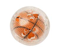 Interactive Dog Ball for Pets Sound Rolling Fun, Basketball | Perforated Shell, Wipe-Clean 7.5cm Home Size Design