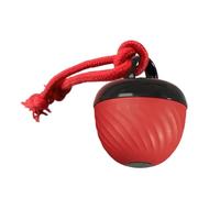 Interactive Dog Ball, Motion Activated Toy, Smart Pet Chew, Durable and Safe Material, Encourages Active Playtime, Perfect for Indoor Exercise, Training, and Solo Play for Energetic Dogs (Red)