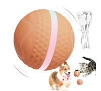 Interactive Dog Ball - Self Rolling Pet Toy, Energetic Engagement for Puppy 3.3", Durable Self-bouncing Construction with Motion Sensor