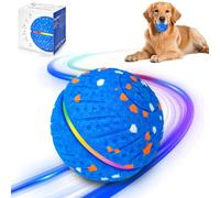 Interactive Dog Ball Toy, Automatic Moving Rotating Vibrating Dog Toys | Interactive Dog Balls Toys, Pet-Safe ETPU Shell, IPX7 Waterproof, USB-C Charging, for Small Medium Dogs Gifts