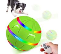Interactive Dog Ball Toy: Self-Rolling Ball Dog, Dog Toy Ball, Automatic Rolling Ball for Medium and Large Dogs, Play for Boredom Indoors, Outdoors, USB Rechargeable