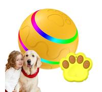 Interactive Dog Ball Toy - Smart Dogs Sphere Toys, wickeed Globe| Selfs Movings Motorized Fetch Machine, Self Moving Dogg Baall with Led Light, Electronic Pet for Indoor Outdoor Play Stimulating Exerc